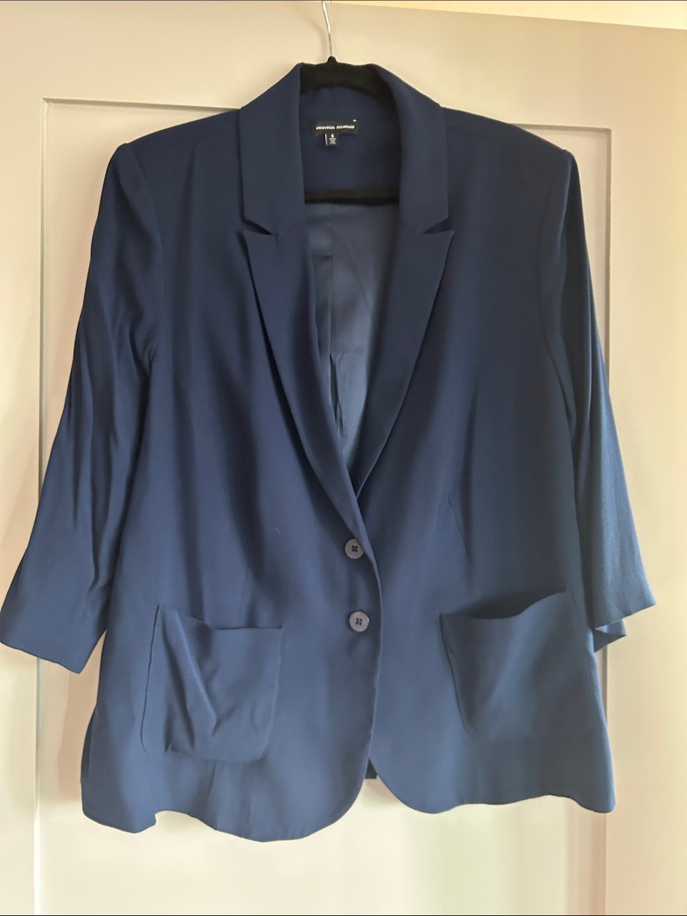 Universal Standard Navy Blazer Jacket